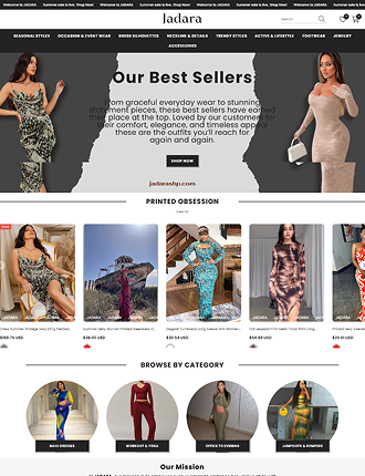 Jadarashp - Shopify store by Hamayoun Babar